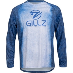 Gillz Contender Series Long Sleeve UV shirts Classic Blue XXLG